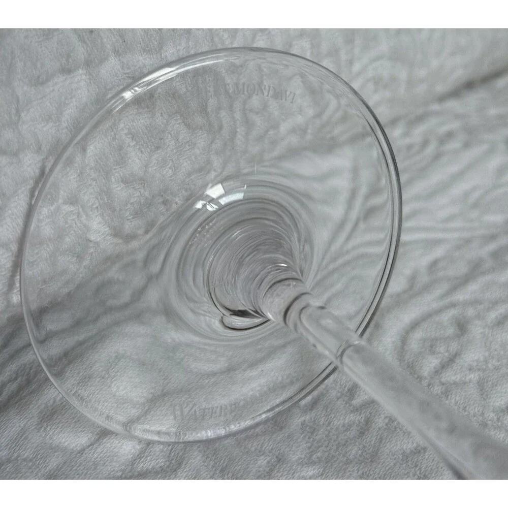 WATERFORD ROBERT MONDAVI CABERNET WINE GLASS, Hand Blown Crystal, 9 3/4